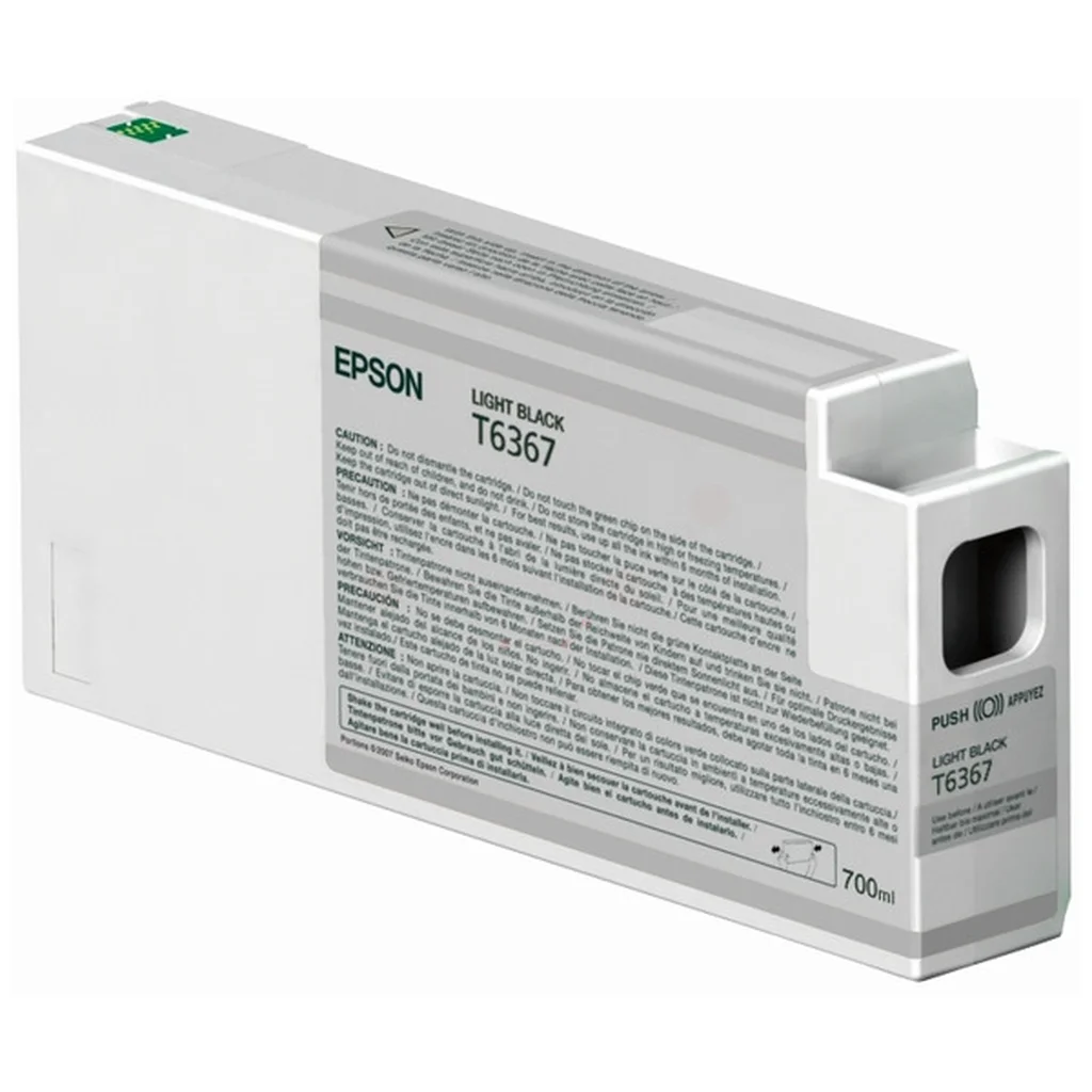 Epson T6367 Bläckpatron Ljussvart