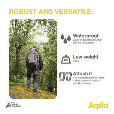 Aqiila Sunbird P21 Solcellsladdare 21W
