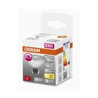 OSRAM alt Dimbar LED spotlight GU5.3 8W (50W) 2700K 90-99ra