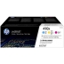HP 410X Toner 3-pack C/M/Y