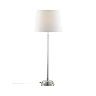 Kent Bordlampe med Hvid lampeskærm 59cm