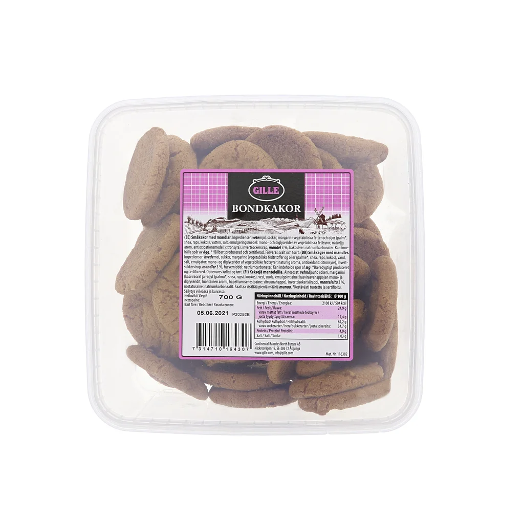 Kakor GILLE Bondkakor 700g