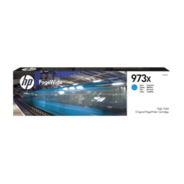 HP HP 973X Blekkpatron cyan F6T81AE Tilsvarer: N/A