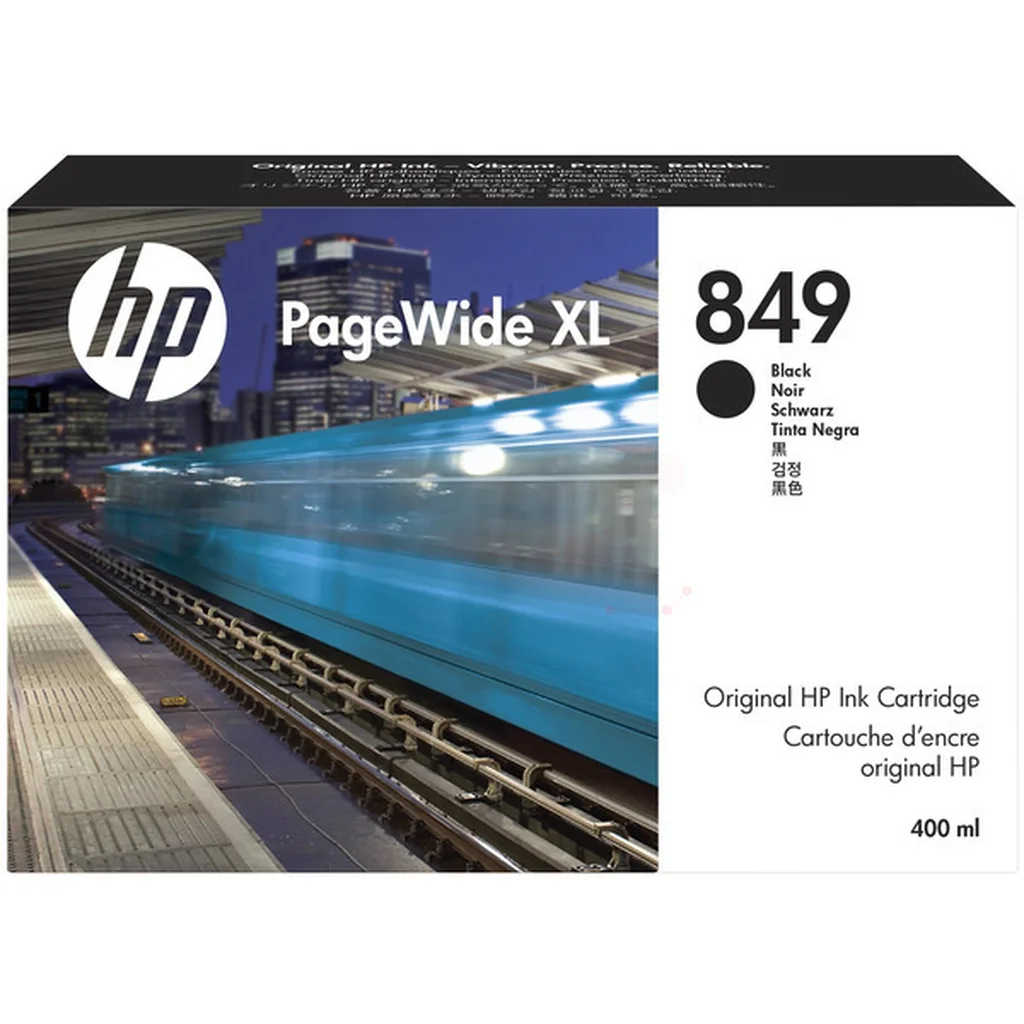HP 849 Bläckpatron svart 400 ml (1XB40A)