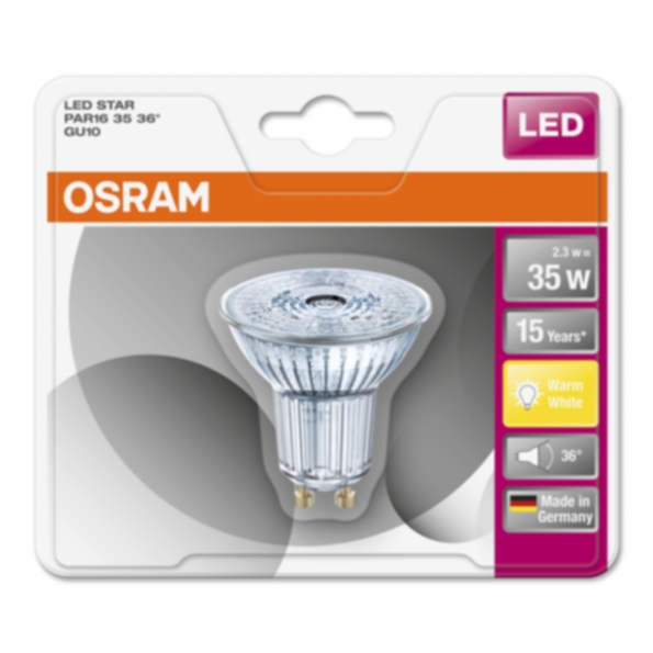 OSRAM OSRAM LED Star PAR16 3,3W/827 GU10