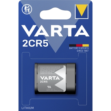 Varta Varta Professionelt Lithium 2CR5 batteri - 1 pk. 6203301401 Modsvarer: N/A