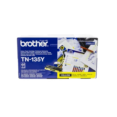 Brother Mustekasetti keltainen 4.000 sivua High Yield TN-135Y Vastaa: N/A