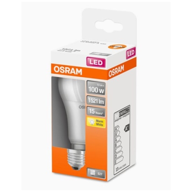OSRAM alt E27 LED-lampa 13W 2700K 1521 lumen