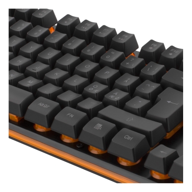 Deltaco DK210 Gamingtangentbord, LED, USB, Nordic