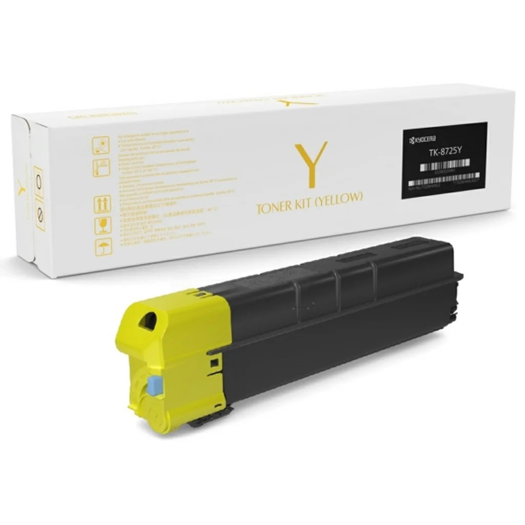 Kyocera TK-8725 Y Tonerkassett Gul
