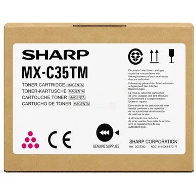 Sharp Sharp MX-C36T Tonerkassette Magenta MXC36TM Modsvarer: N/A