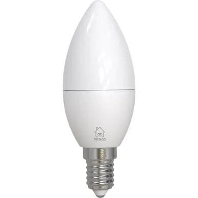 Smart Home LED-lampa, E14, C37, WiFi 2,4 GHz, 4,9W, 470 lm