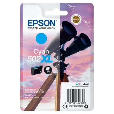 EPSON alt EPSON 502XL Inktpatroon cyaan
