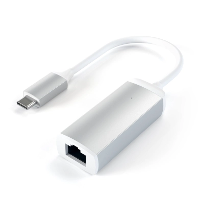 Satechi alt Satechi Adapter USB-C til Gigabit Ethernet, Sølv