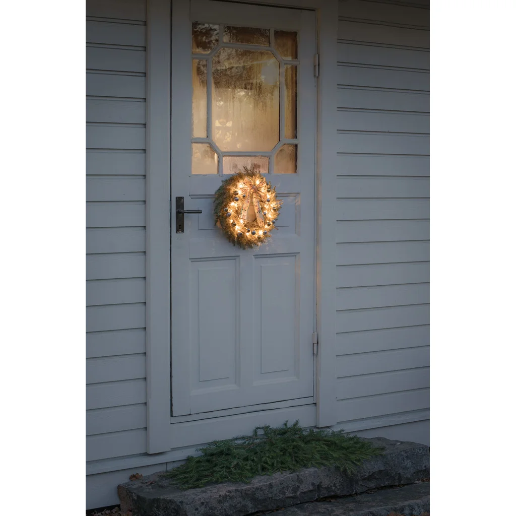 Konstsmide Grankrans 25 LED 40cm