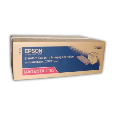 Epson Tonerkassette magenta 2.000 sider S051163 Modsvarer: N/A