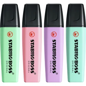 STABILO BOSS ORIGINAL Pastell 4 Pack Version 1