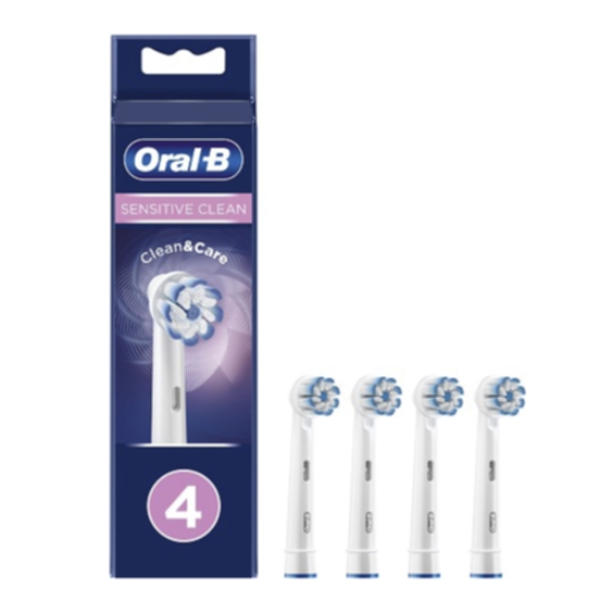 Bilde av Oral-b Oral-b Refiller Sensitive Clean & Care 4-pk 4210201325550 Tilsvarer: N/a