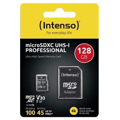 Intenso Intenso Micro SD 128GB UHS-I Professional