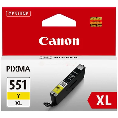 Canon Canon 551 XL Mustepatruuna keltainen CLI-551YXL Vastaa: N/A