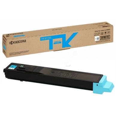 Kyocera Tonerkassette cyan 6.000 sider TK-8115C