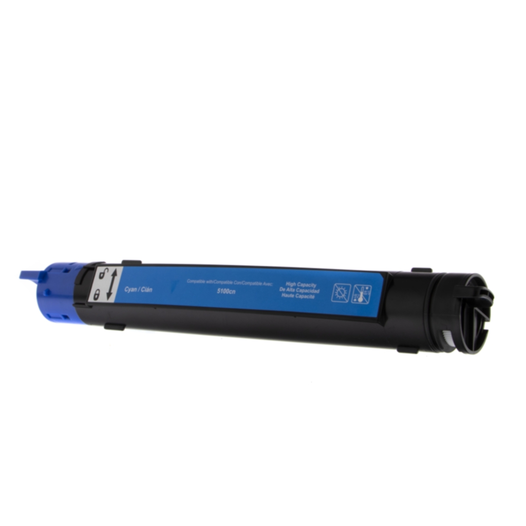 WL Tonerkassett, erstatter Dell K5272, cyan, 8.000 sider TDU390 Tilsvarer: K5272