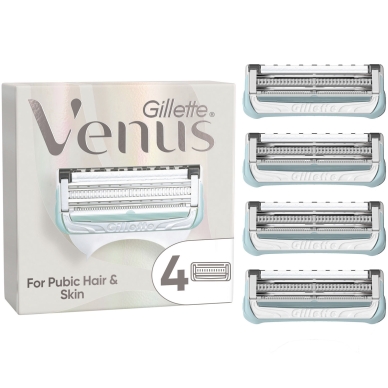 Gillette Gillette Venus Pubic Hair & Skin Rasierklingen 4er-Pack