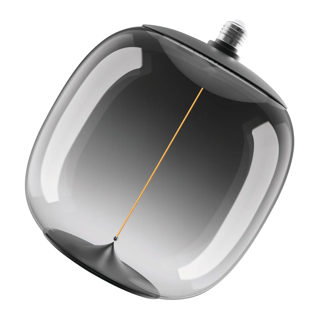 LED Lampa Filament E27 Magnetic Oval DIM Smoke 400lm 12W/818