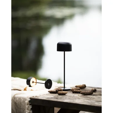 Konstsmide Lille Bordlampe LED USB 2200K/2700K dæmpbar Sort 7834-750 Modsvarer: N/A