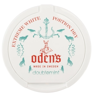 Odens Snus alt Odens Extreme Double Mint White Dry
