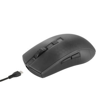 DM320 Trådlös Ultralätt Datormus Gaming Semi-transparent RGB