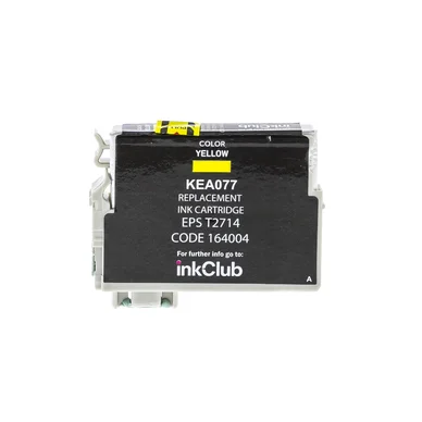 inkClub Blækpatron, erstatter Epson 27XL, gul, 1.100 sider KEA077 Modsvarer: T2714