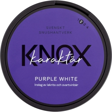 Knox alt Knox Karaktär Purple White