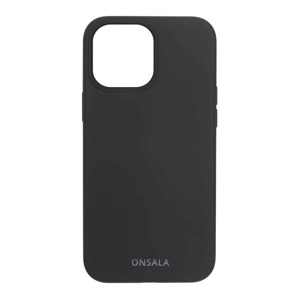 Onsala Mobilskal Silikon iPhone 13 Pro Max, Black