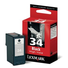Lexmark 34XL Blækpatron sort
