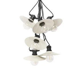 Donna Valonauha 6 LED-lamppua Beige 7,2m IP44