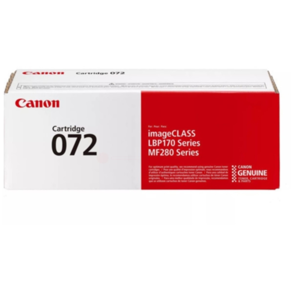 Canon Canon 072 Tonerkassett Svart 5647C002 Tilsvarer: N/A