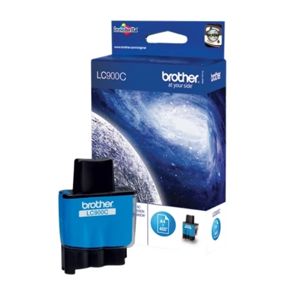 Brother LC900C Bläckpatron cyan, 12 ml
