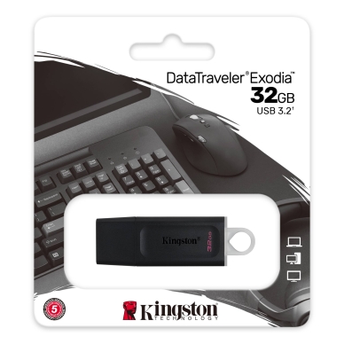 KINGSTON alt USB-minne DataTraveler Exodia 32 GB USB 3.2 Gen 1
