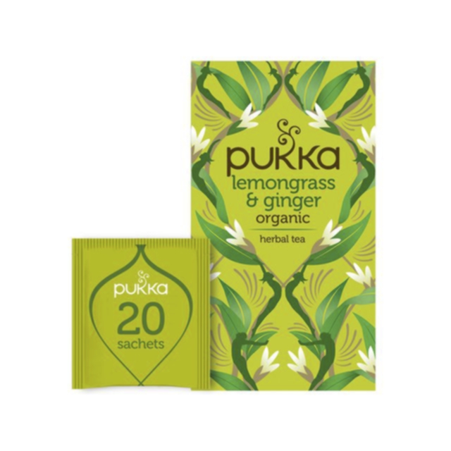 Pukka Lemongrass & Ginger tepåsar 20-pack