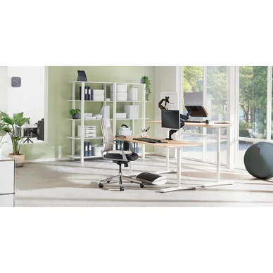 Leitz Ergo Justerbart fotstöd ljusgrå