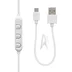 Streetz Stay-in-ear Bluetooth hörlurar, vit
