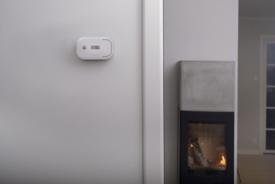 Housegard CA108 kolmonoxidlarm, LCD-display, 3 års batteri