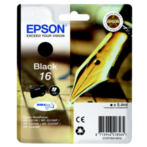 Epson Epson 16 Blekkpatron svart