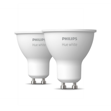 PHILIPS alt Philips HueW GU10 5,2W 2-pakkaus