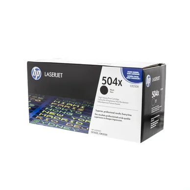 HP 504X Tonerkassette sort