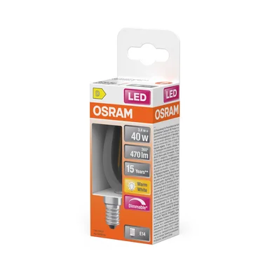 LED-Lampe OSRAM SUPERSTAR, dimmbar, E14 3,4 W, 2700 K, EEK: D, 470 lm, warmweiß