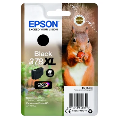 Epson Epson 378XL Mustepatruuna musta T3791 Vastaa: N/A