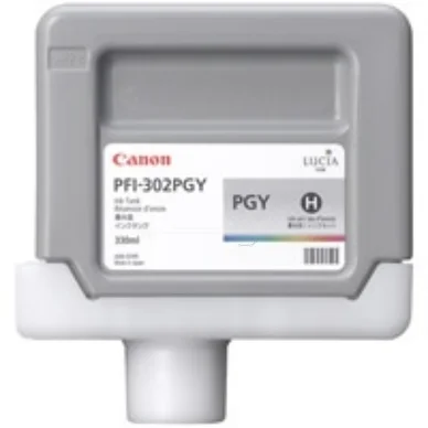 Canon Canon PFI-302 PGY Blækpatron Ljusgrå PFI-302PGY Modsvarer: N/A