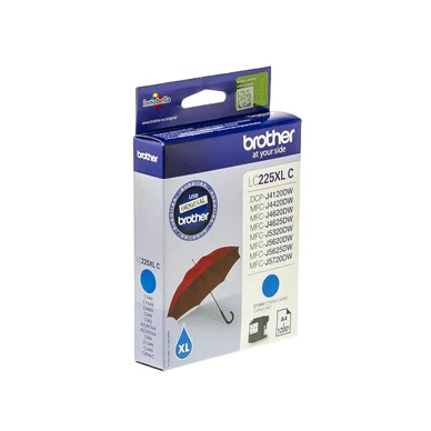 Brother 225XL Bläckpatron cyan
